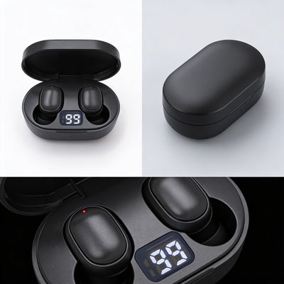 Black Ollybuds Bluetooth 