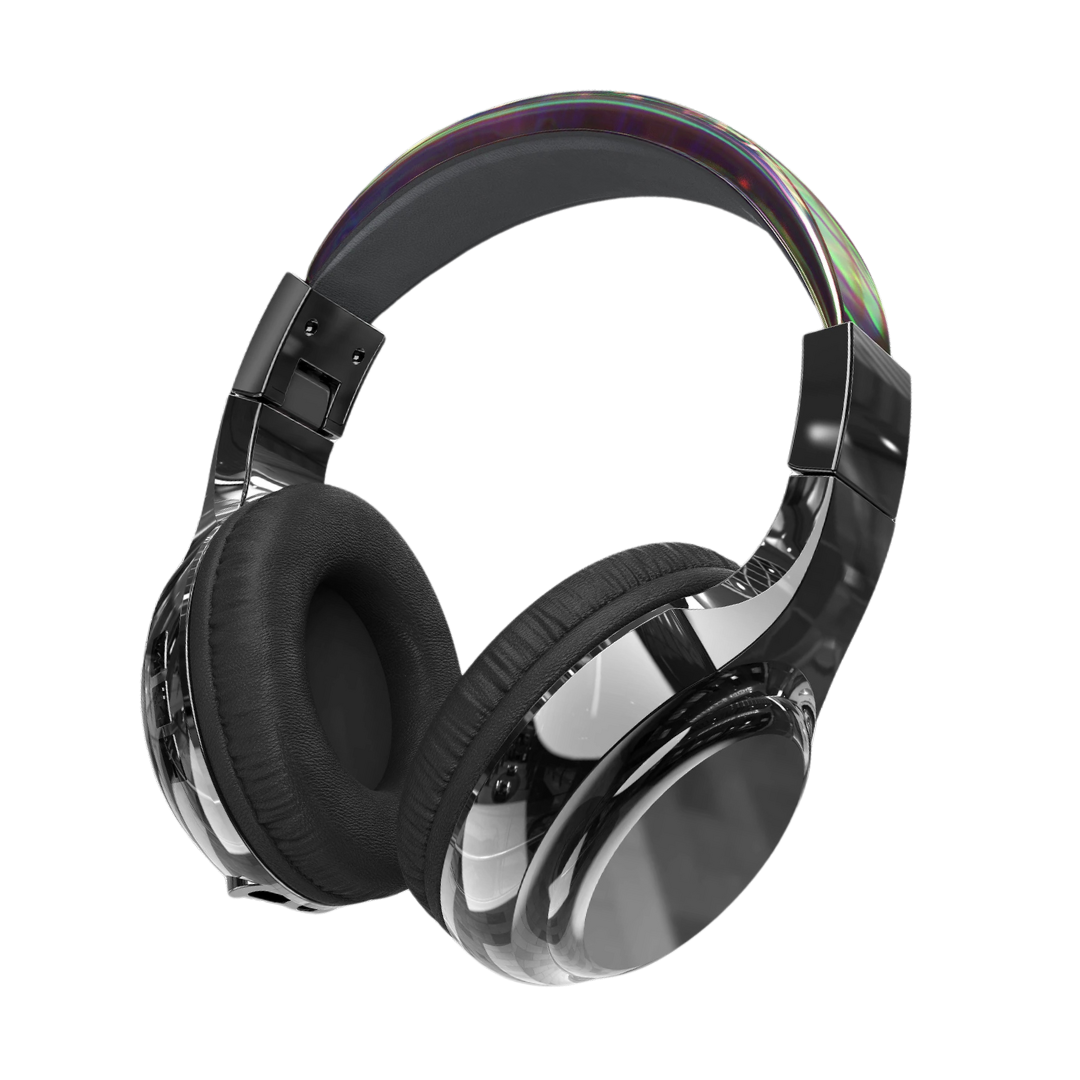 Funky Bluetooth Headphones Black 