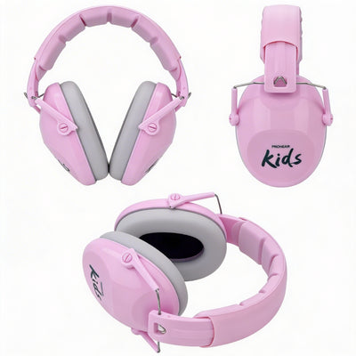 Noise Ninja 2.0 Princess Pink Noise Cancelling Headphones 