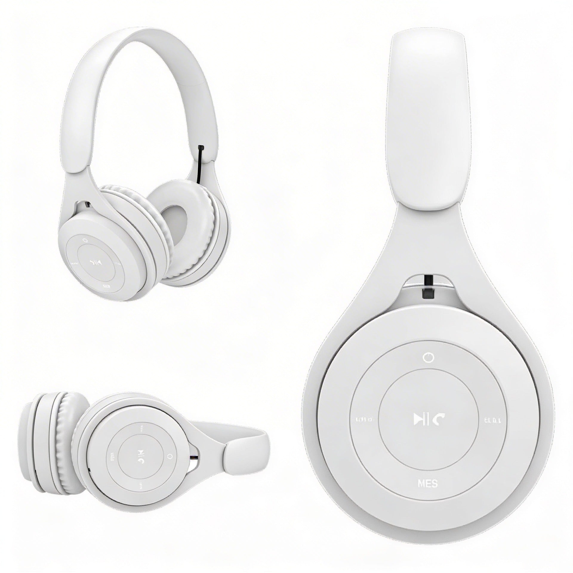 White colour quiet 3 angles 